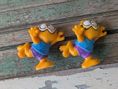 1980’s Vintage Lot of 14 Garfield Figures PVC Odie by Jim Davis