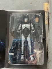 NECA RoboCop Ultimate RoboCop Action Figure Toy Silver Gun Boxed Movie Used