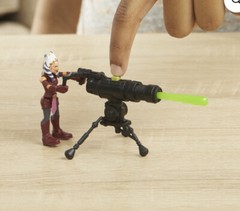 Star Wars Mission Fleet: 9in Delta-7 Starfighter & Ahsoka Tano Action Figure Set