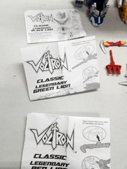 2024 Playmates Classic VOLTRON 40th Anniversary Legendary Series Set of 5 Lions