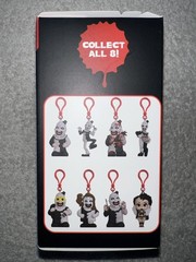 DAMIEN LEONE’S TERRIFIER HANGERS FLOCKED EDITION ART THE CLOWN **NEW OPENED**