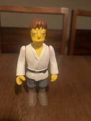 The Simpsons Custom Figure Luke Skywalker / Mark Hamill Rare Toyfare