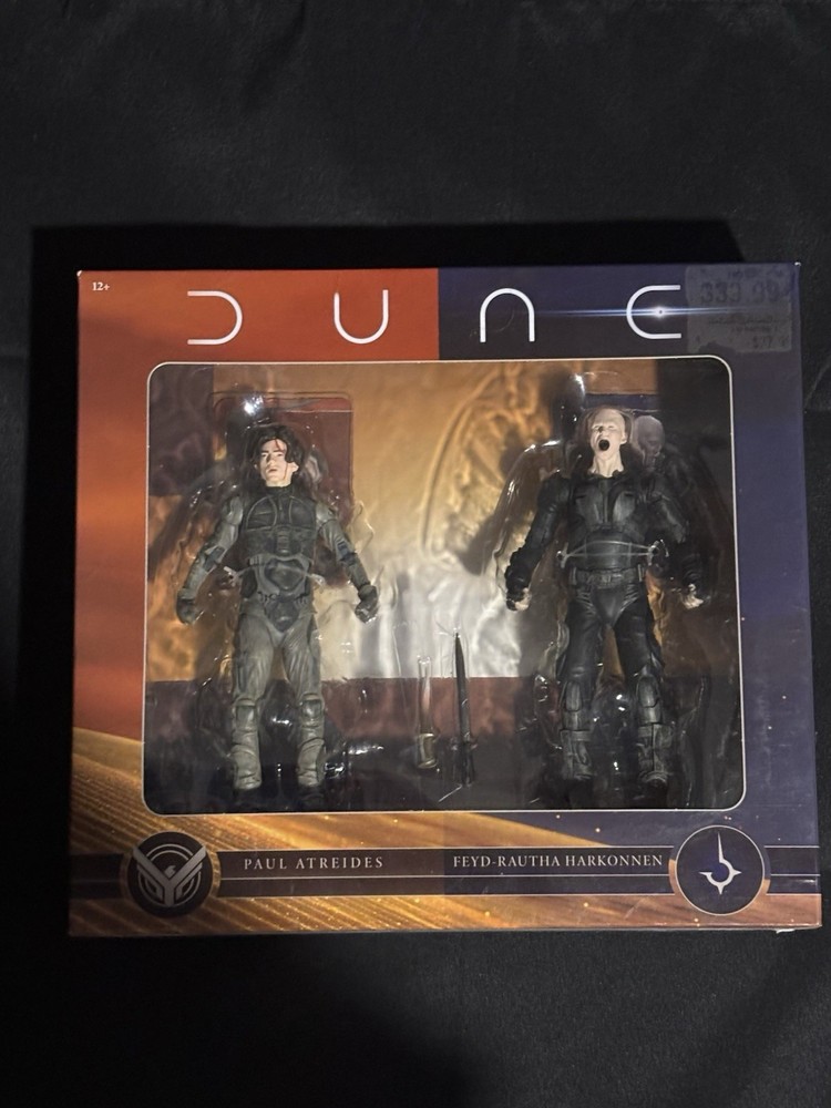 McFarlane Toys Dune Action Figures Paul Atreides & Feyd-Rautha Boxed Set 2023