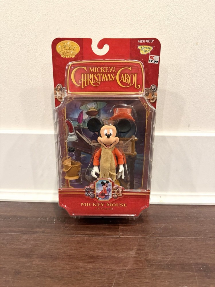 Disney Mickey’s Christmas Carol Mickey Mouse as Bob Cratchit Figure 2003