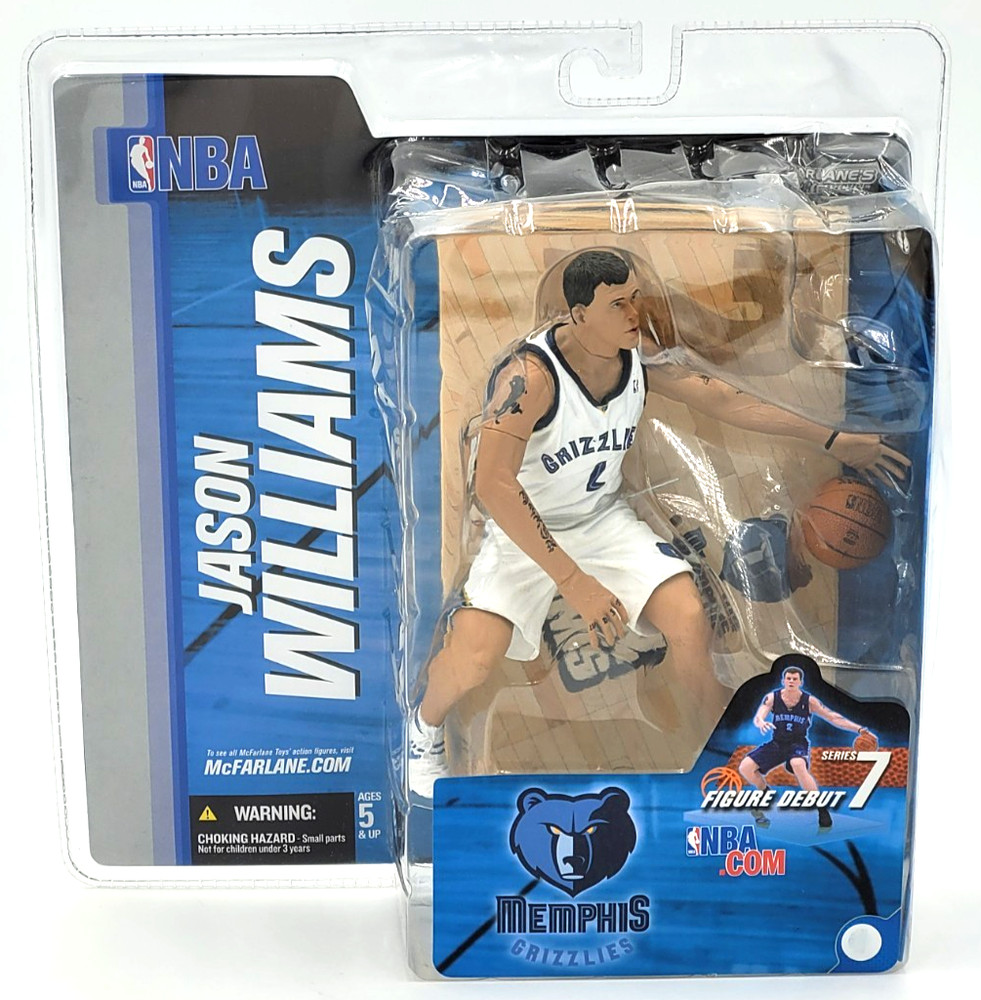 2004 McFarlane NBA Series 7 Jason Williams Memphis Grizzlies Variant Chase