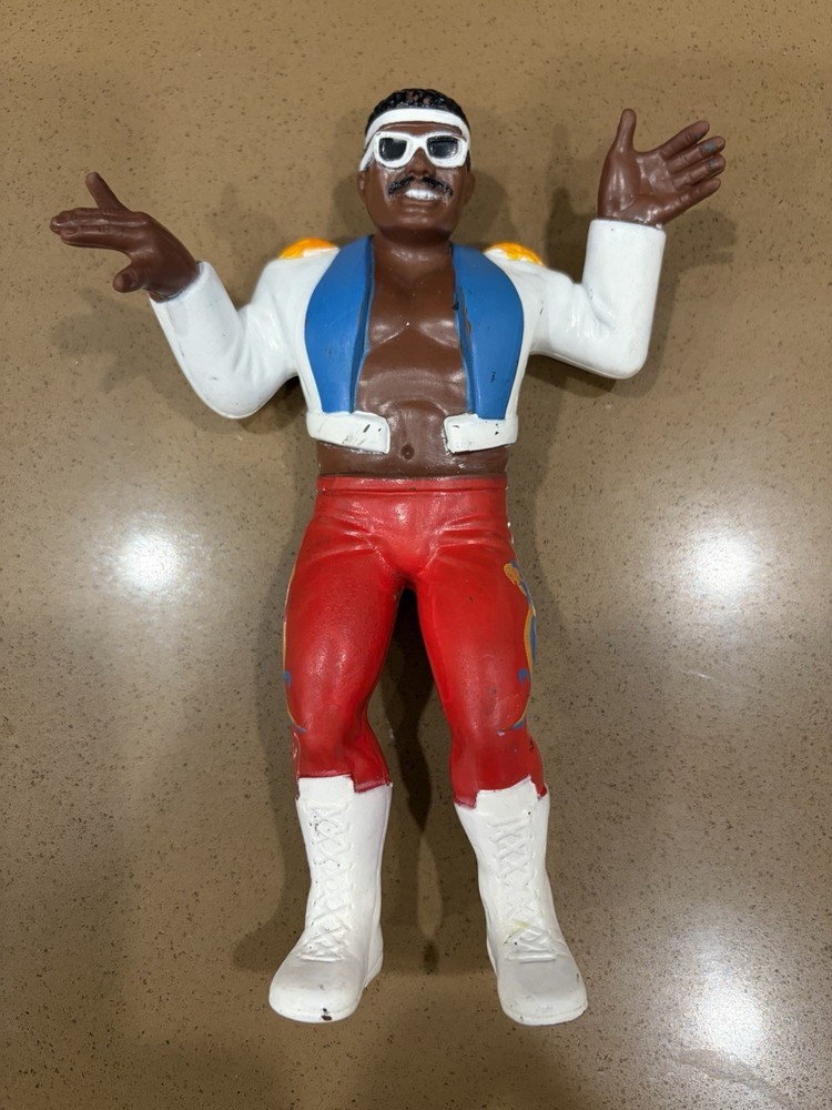 Koko B. Ware 1987 WWF LJN Wrestling Superstars Series 4 Figure 8 Inch WWE Titan