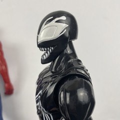 Lot of 3 Hasbro Marvel Action Figures 12” Spider-Man Venom Capt America