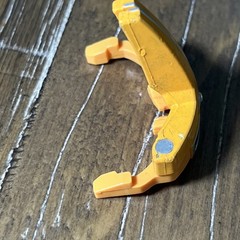 Power Rangers Time Force Shadow Megazord Yellow Visor Helmet Part Only Original