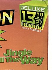 JINGLE ALL THE WAY WORKING / TALKING TURBO MAN ACTION FIGURE NIB BOX AFA RARE