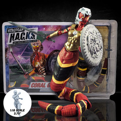 Coral Snake Gorgon Vitruvian H.A.C.K.S. Series 1 Boss Fight Studio 4″ Figure