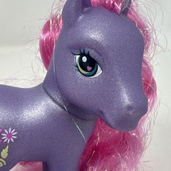 MLP My Little Pony G3 Super Long Tinsel Hair Petal Blossom Hasbro 2002