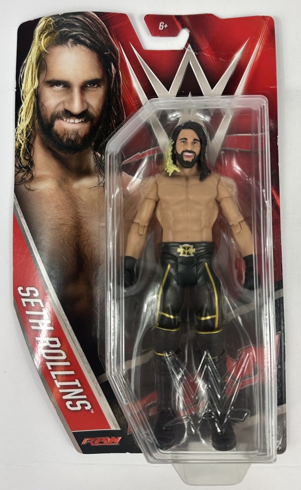 Seth Rollins 2015 Mattel WWE Basic Series Action Figure NXT Raw Smackdown WWF