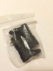 KUMIK 1/6 Black combat Boots HOLLOW for 12” Female Figure worldbox Phicen ❶USA❶