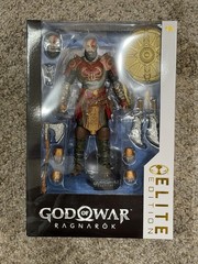 McFarlane Elite Edition #14 God of War RAGNAROK Kratos Action Figure IN HAND