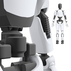 Dummy 13/T13 Futuristic Droid Articulated Action Figure