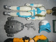 1980s 1990s G.I. GI Joe Accessories Weapons Action Figures Vintage ARAH 3.75 Lot