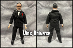 Custom 8″ Mego Marlon Brando Don Vito Corleone the Godfather Action Figure