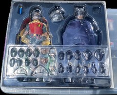 Saturn Toys ST001 Batman Robin Dynamic Duo 1966 TV Series 1/6 Scale Complete w/