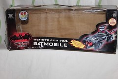 1997 BATMAN & ROBIN MOVIE REMOTE CONTROL BATMOBILE KB TOYS EXCLUSIVE W Box Works
