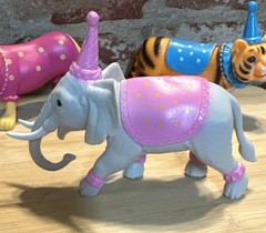 ANKYO Circus Zoo Animals Birthday Party Tiger Elephant Lion Cake Toppers