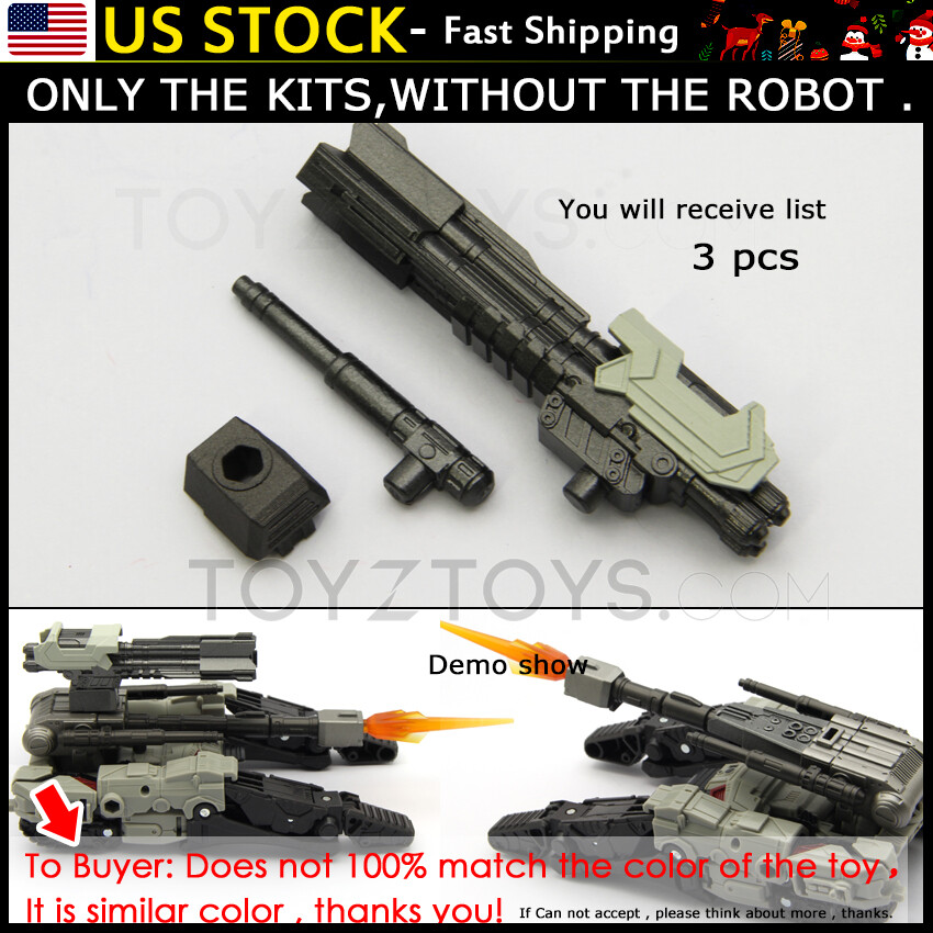 Weapon Arm Cannon Upgrade Kit For TF ONE SS-114 Megatank – DIY Set – US Stock