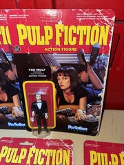 Pulp Fiction Action Figures Complete Set Of 8 Factory Sealed New READ