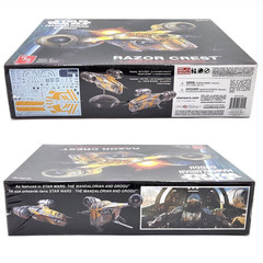 The Mandalorian & Grogu Razor Crest 1/72 Scale Model Kit Star Wars AMT