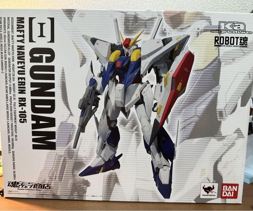 ROBOT SPIRITS Ka Signaiture Side MS Ξ XI GUNDAM Action Figure BANDAI Japan