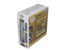 FUNKO POP ALBUM TUPAC SHAKUR 2PACALYPSE HARD CASE PROTECTOR #28 HOT SET