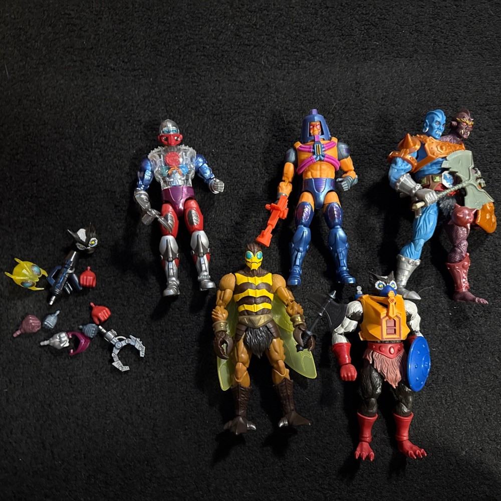 Mattel Masters Of The Universe Masterverse New Eternia Lot Roboto Etc
