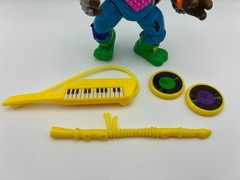 Vintage TMNT Punker Don Donatello Playmates 100% Complete Teenage Mutant Ninja