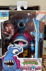 NECA TMNT Adventures Series Bellybomb Cover Variant Figure w/ Alt Head & Gun