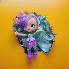Shopkins Shoppies Doll, Peppa Mint – Lil’ Secrets Series Used (A)