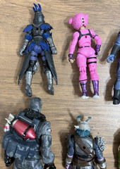 Fortnite 4” Action Figure Lot of 6 Mixed Characters Jazwares Hasbro