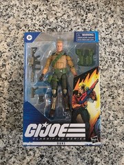 Duke 04 6″ G.I. JOE Classified Series MIB NEW Sealed SILVER Leg Guards