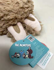 Popland Labubu The Monsters Hand Puppet Classic Series Plush Tan NWT