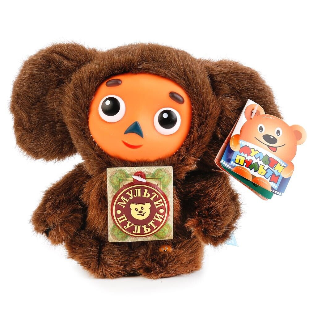 Cheburashka Toy Russian Cartoon Talking Plush Toy Stuffed Gena Talks Чебурашка