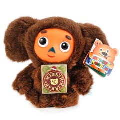 Cheburashka Toy Russian Cartoon Talking Plush Toy Stuffed Gena Talks Чебурашка