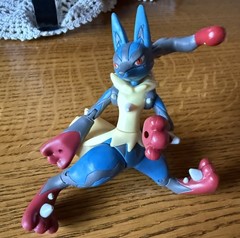 Pokemon TOMY Figure Lot XY Black White Xerneas Yveltal Mega Lucario Ash