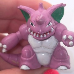 1999 Tomy Pokemon Monster Collection Nidoking PVC Figure Japan Vintage 2 Inch