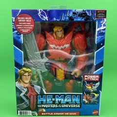 NEW The Masters Of The Universe Deluxe Netflix He-Man Large 8.5″ Action Figure