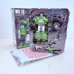 Transformers MS-13 Detective Hound Scout Jeep Transforming Action Figure Toys