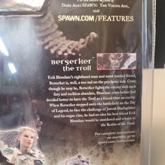 McFarlane’s SPAWN Dark Ages VIKING AGE BERSERKER Troll Toys 2002 NEW SEALED VTG