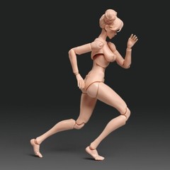 Romankey X COWL 1/12 Female Super Flexible Pale Body 6″ Joint Action Figure Doll