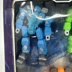 3 Pc. Pop A Part Robot Set Posable Fully Jointed Interchangeable