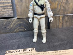 Frostbite Snow Cat Driver 1985 GI Joe Real American Hero ARAH w/ File Card