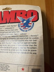 Rambo The Force of Freedom Action Figure by Coleco 1985 Vintage Sealed
