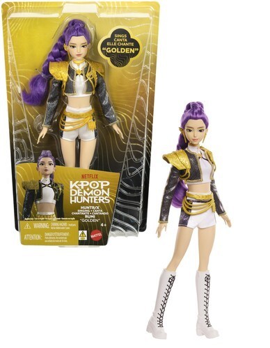 KPop Demon Hunters HUNTR/X Rumi “Golden” Singing Doll PRESALE (SHIPS ON 7/30/26)