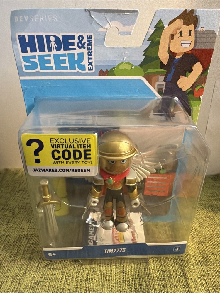 Roblox DevSeries Hide & Seek Extreme TIM7775 Toy Figure with Virtual Item Code