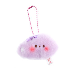 Blind Box Gacha Tiny Plush Charm Keychain Cute Animal Mini Figure Mystery Ball